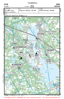 ESKM Siljan VFR APPROACH CHART Chart