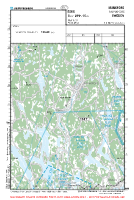 ESKO Munkfors VFR APPROACH CHART Chart