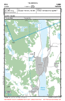 ESKU Sunne VFR APPROACH CHART Chart
