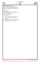 ESMS Malmo VFR GENERAL AERODROME INFORMATION Chart