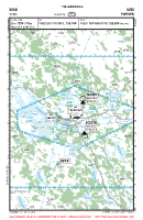 ESND Sveg VFR APPROACH CHART Chart