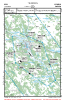 ESNL Lycksele VFR APPROACH CHART Chart