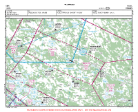 ESPE Vidsel VFR APPROACH CHART Chart
