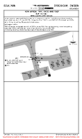 ESSA Arlanda NEW APRON, TWY, FATO AND TLOF (TEMP) Chart