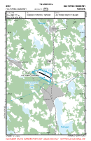 ESSF Hultsfred-Vimmerby VFR APPROACH CHART Chart