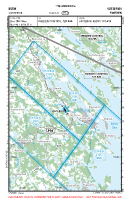 ESSW Vastervik VFR APPROACH CHART Chart