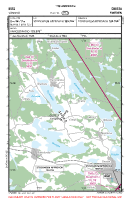 ESSZ Vangso VFR APPROACH CHART Chart