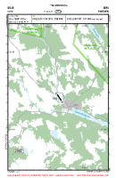 ESUE Idre VFR APPROACH CHART Chart