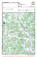 ESUL Ljusdal VFR APPROACH CHART Chart