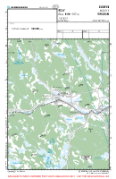 ESUY Edsbyn VFR APPROACH CHART Chart