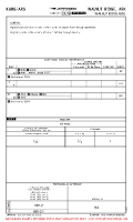 KARG Walnut Ridge Regl AIRPORT INFO (CONTD), TAKE-OFF MNMS Chart
