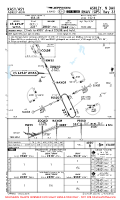 KASY Ashley Mun RNAV (GPS) RWY 33 Chart