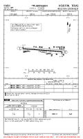 KAXH Houston/Southwest AIRPORT, AIRPORT INFO, TAKE-OFF MNMS Chart