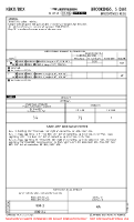 KBKX Brookings Regl AIRPORT INFO, TAKE-OFF MNMS Chart