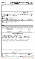 KBPT Jack Brooks Regl AIRPORT INFO (CONTD), TAKE-OFF MNMS Chart