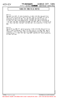 KCCY Northeast Iowa Regl TAKE-OFF OBSTACLE NOTES Chart