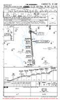 KCLT Charlotte/Douglas International ILS RWY 1R CAT II & III Chart