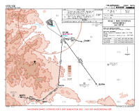 KCOD Yellowstone Regl NICQE 1 RNAV DEP Chart