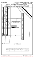 KDFW Dallas-Ft Worth International CONSTRUCTION (TEMP) (CONTD 1) Chart