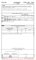 KDVL Devils Lake Rgnl AIRPORT INFO (CONTD), TAKE-OFF MNMS Chart