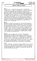 KFTT Hensley Meml TAKE-OFF OBSTACLE NOTES Chart