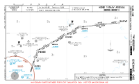 KHAO Butler Co Regl-Hogan HEDEE 1 RNAV ARR Chart