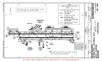 KONT Ontario International LOW VIS TAXI ROUTES (RWY 26R ARR) Chart