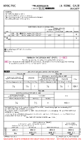 KPOC Brackett AIRPORT INFO (CONTD), TAKE-OFF MNMS Chart