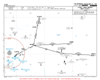 KUMP Indianapolis Metro CLANG 1 RNAV ARR Chart