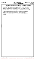 LEAB Albacete OPERATING PROCEDURE IN CASE OF ALTERNATE AIRPORT Chart