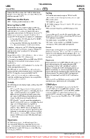 LEBG Villafria VFR GENERAL AERODROME INFORMATION Chart