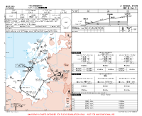 LECO A Coruna RNP W RWY 21 Chart