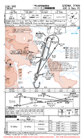 LEGE Girona LOC X RWY 19 Chart