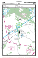 LERM Robledillo De Mohernando VFR APPROACH CHART Chart