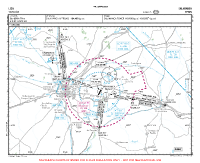 LESA Matacan VFR APPROACH CHART Chart