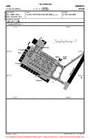 LESU La Seu D'urgell VFR APRON DIAGRAM Chart