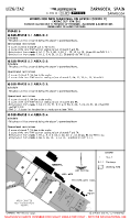 LEZG Zaragoza WORKS FOR NEW MARKINGS ON APRON (TEMP) (CONTD 2) Chart