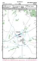 LFAX Mortagne Au Perche VFR APPROACH CHART Chart