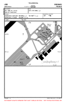 LFBD Merignac VFR APRON CHART Chart