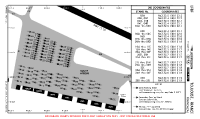 LFBF Francazal PARKING STANDS & COORDS Chart