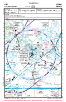 LFBG Chateaubernard VFR APPROACH CHART Chart