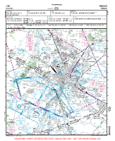LFBO Blagnac VFR APPROACH CHART Chart