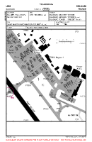 LFBO Blagnac VFR APRON CHART Chart