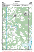 LFCU Thalamy VFR APPROACH CHART Chart