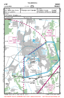 LFDT Laloubere VFR APPROACH CHART Chart