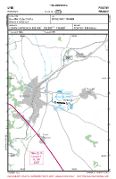 LFED Pontivy VFR APPROACH CHART Chart