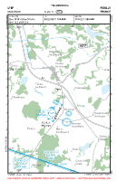 LFEP Maconge VFR APPROACH CHART Chart