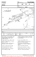 LFFP Pithiviers VFR AERODROME CHART Chart