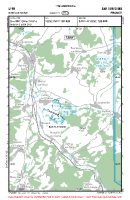 LFFR Bar-Sur-Seine VFR APPROACH CHART Chart
