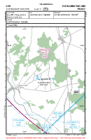 LFFU Chateauneuf Sur Cher VFR APPROACH CHART Chart